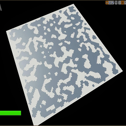 DunGen Screenshot showing a dynamically generated dungeon