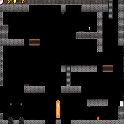RandoPlat Screenshot showing the main level